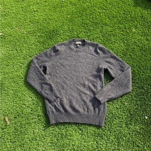 Cashmere Club Room Charcoal Crewneck Sweater